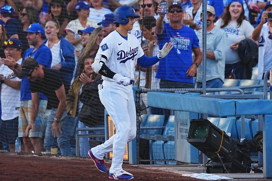 大谷翔平首局首打席敲生涯300轟 道奇時期已累積129轟