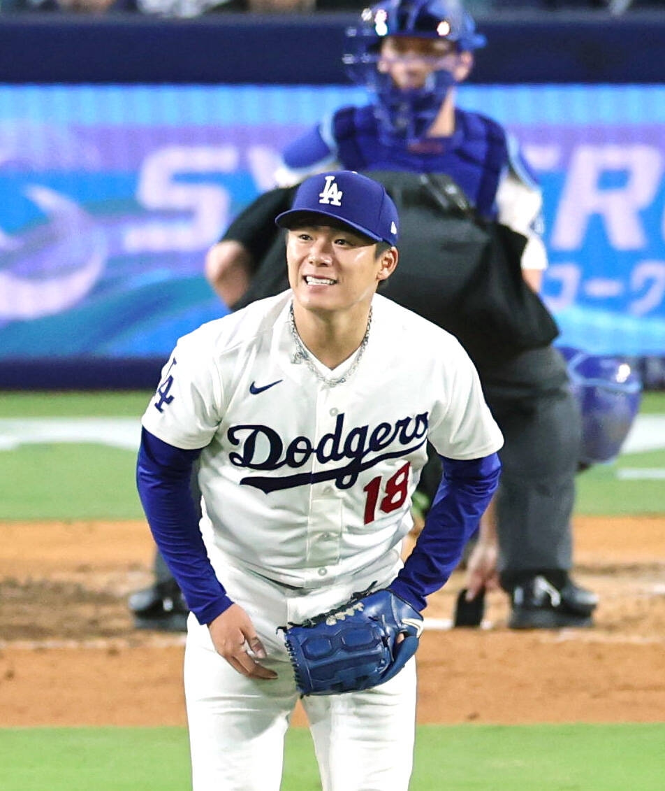 山本由伸右腿遭擊中強調無礙 遭逆轉3分砲仍輕傷