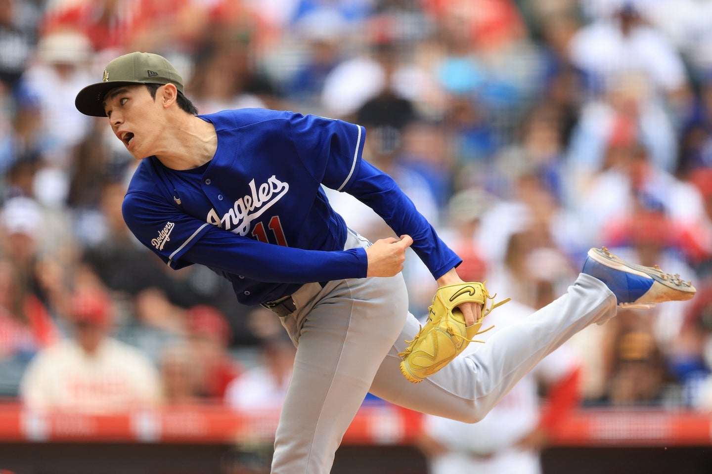 佐佐木朗希7局飆8K僅失1分 道奇10比1痛宰天使收5連勝