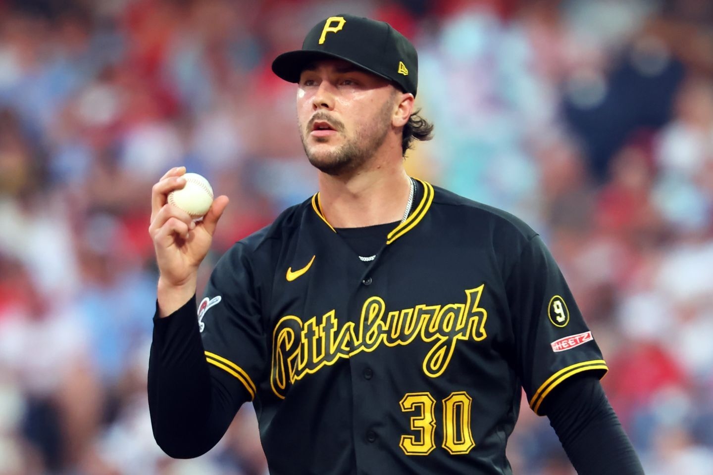 Paul Skenes挨8失分吞敗 海盜6比10輸費城人陷9場無勝投