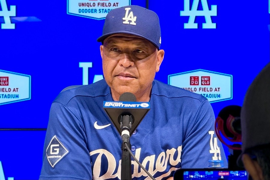 大谷翔平膝痛未先發 Dave Roberts暫不放進傷兵名單