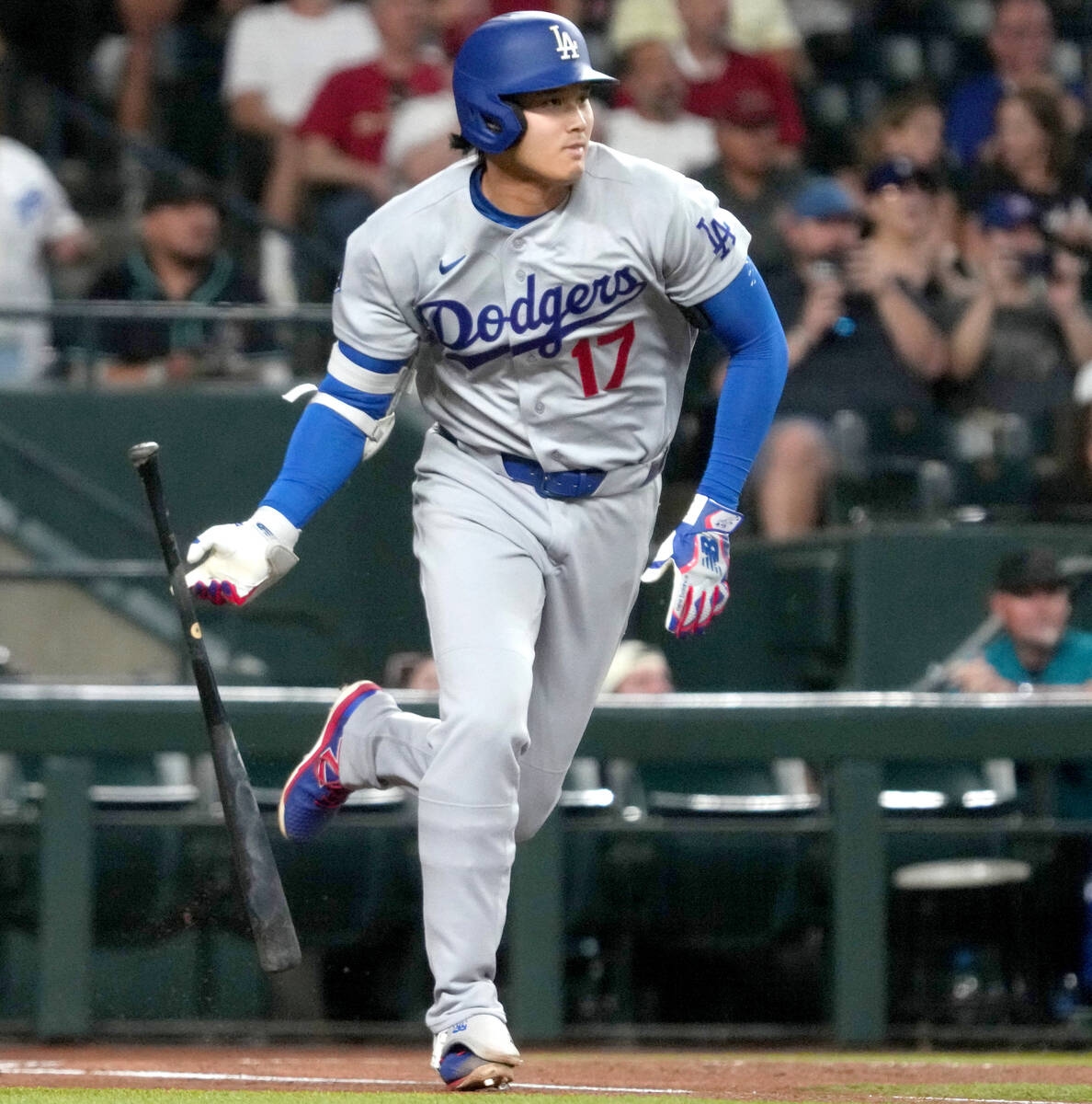 大谷翔平首棒投手先發 首打席遭Jared Jones三振