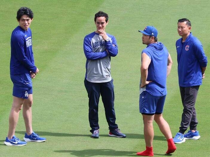 佐佐木朗希與鈴木誠也談棒球 前夜交手鈴木敲出全壘打雙安打