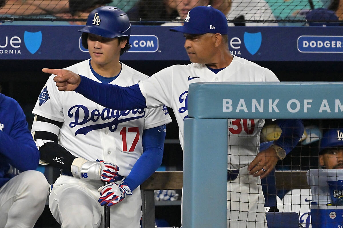 大谷翔平復出無安打 道奇教頭稱揮棒不差