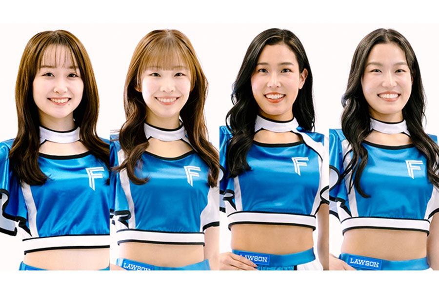 空服員船木花菜加入火腿啦啦隊 水落雙胞胎迎第3年