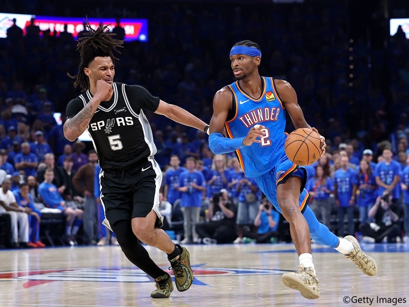 雷霆西決G7不敵馬刺出局 NBA連8季換冠寫紀錄