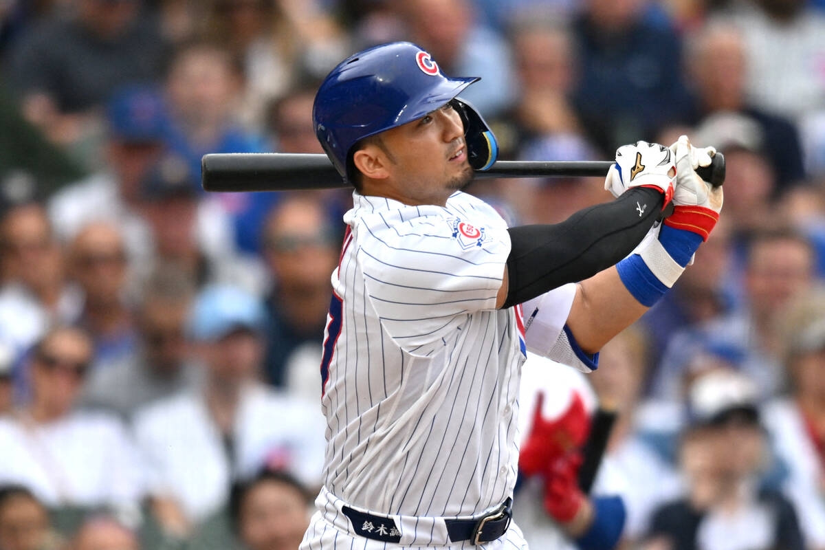 鈴木誠也連23戰上壘 小熊拚橫掃道奇