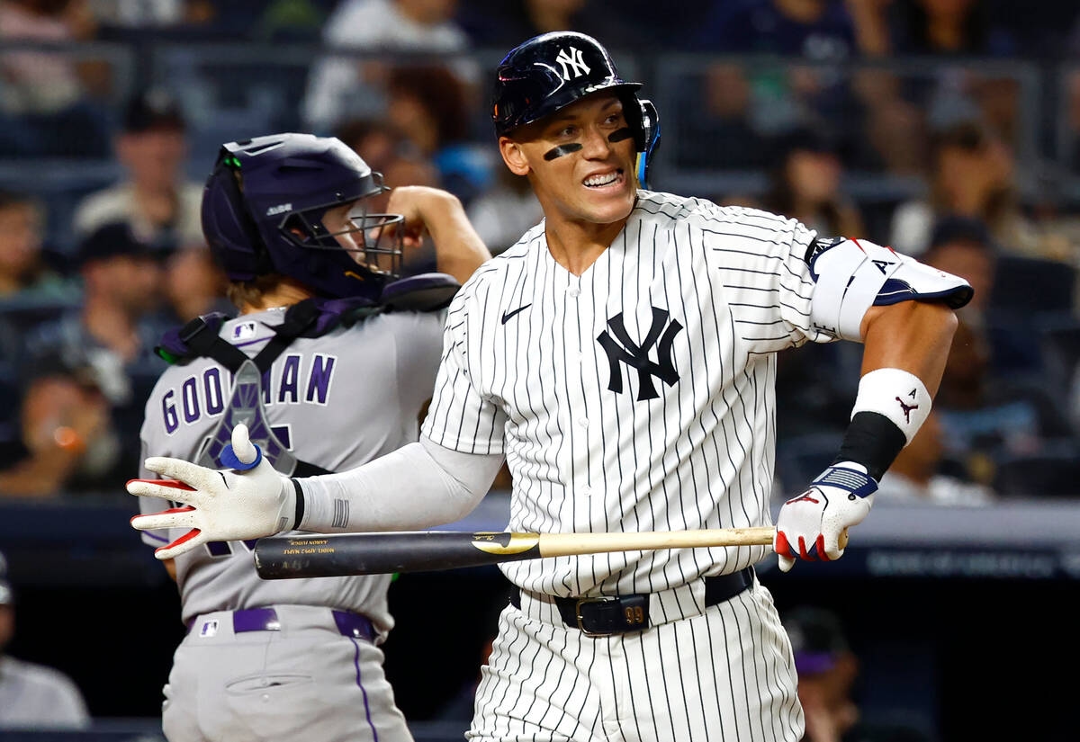 Aaron Judge復出無安打 洋基替補轟逆轉3分砲