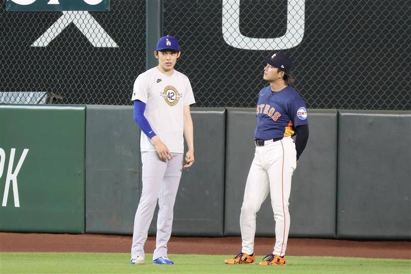 太空人今井達也賽前現身傳接球調整 6日3A再投復健賽