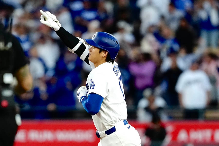 大谷翔平本季第10轟單場3安 道奇4比2退費城人拉出6連勝