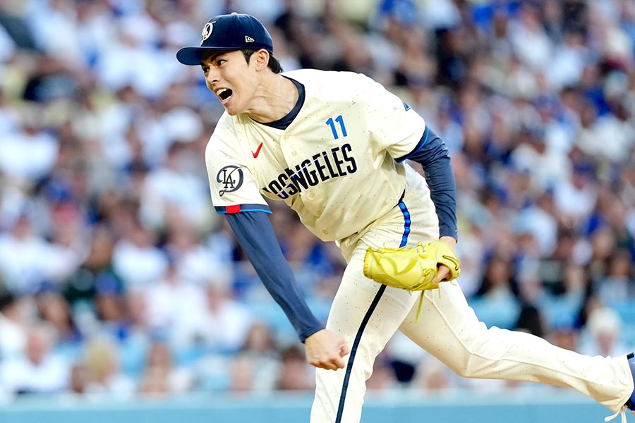 佐佐木朗希5.1局失1分飆7K退場 道奇領先握第4勝資格