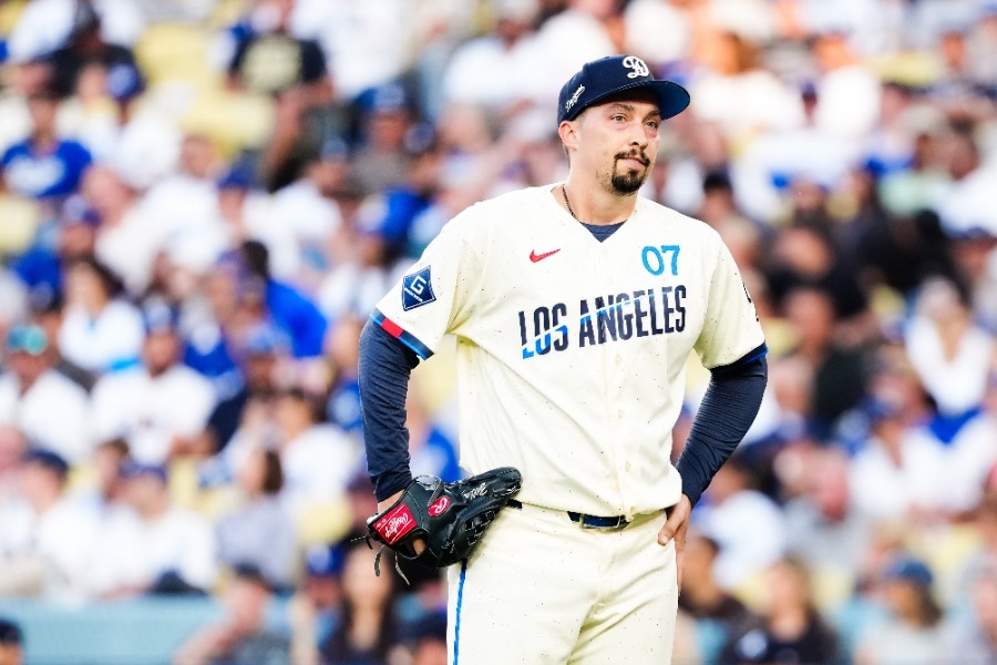 道奇左投Blake Snell左肘關節遊離體 進15天傷兵名單