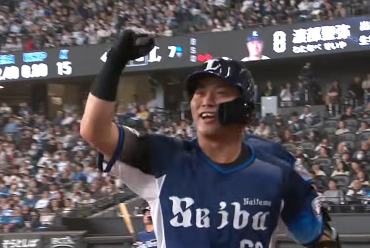 NPB／西武岸潤一郎代打逆轉2分砲 登上太平洋聯盟龍頭