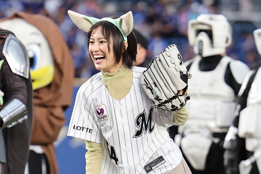 NPB／恒松祐里星戰之夜開球 一彈進好球帶引發球迷討論
