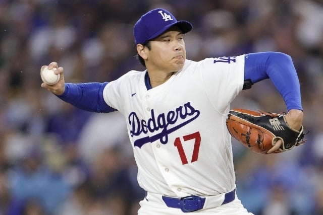 大谷翔平7局無失分8K奪第3勝 道奇4比0完封巨人