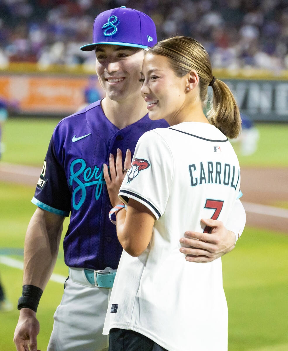 Corbin Carroll沒收追平轟 大谷翔平也鼓掌