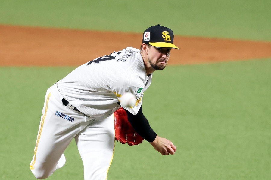Jackson Rutledge來日首勝 軟銀5連勝M8