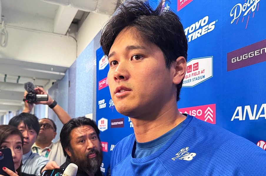 大谷翔平在道奇首秀後關心村上宗隆與岡本和真，修正打擊感覺