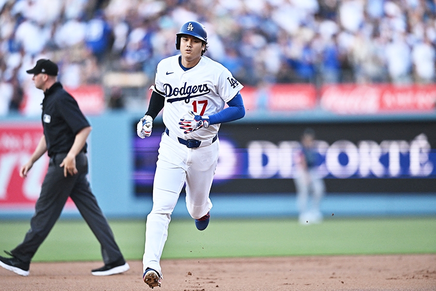 大谷翔平23轟飛131公尺 10發首棒開轟
