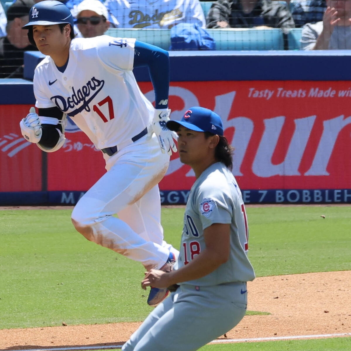 小熊今永翔太遭大谷連續上壘 初回失3分