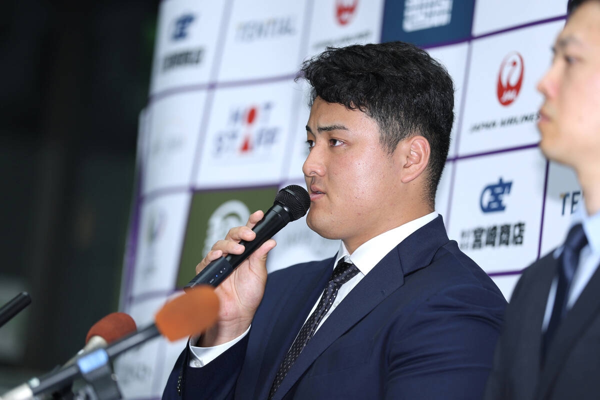 佐佐木麟太郎獲新星獎 同協會曾表揚大谷翔平