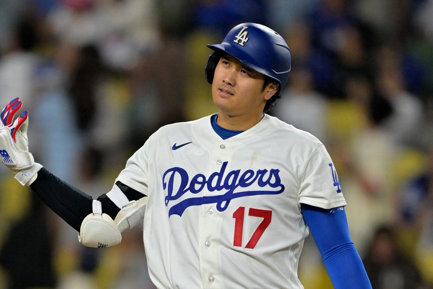 大谷翔平右臂頸部不適 不排除進傷兵名單