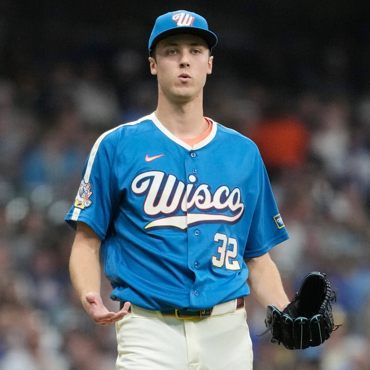 米吉奧羅斯基6局11K飆到166公里 先發最快球速榜幾乎被他包辦