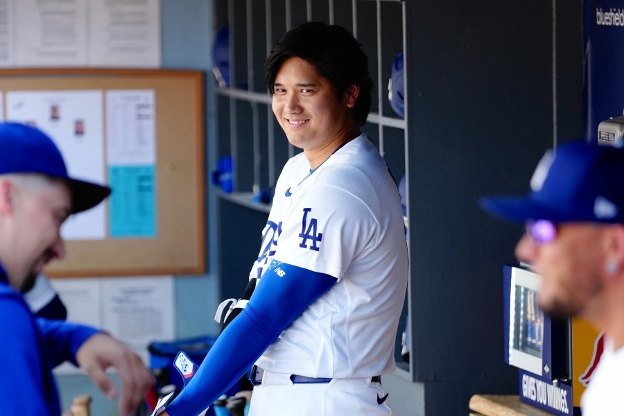 Tarik Skubal報到道奇 大谷翔平擁抱歡迎