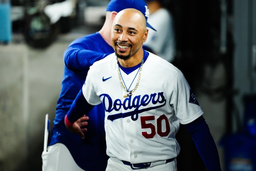 Mookie Betts曬合照 柳井正現身道奇會所