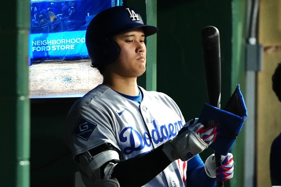 大谷翔平8局被換代打提前退場 道奇大幅領先為隔天先發留力