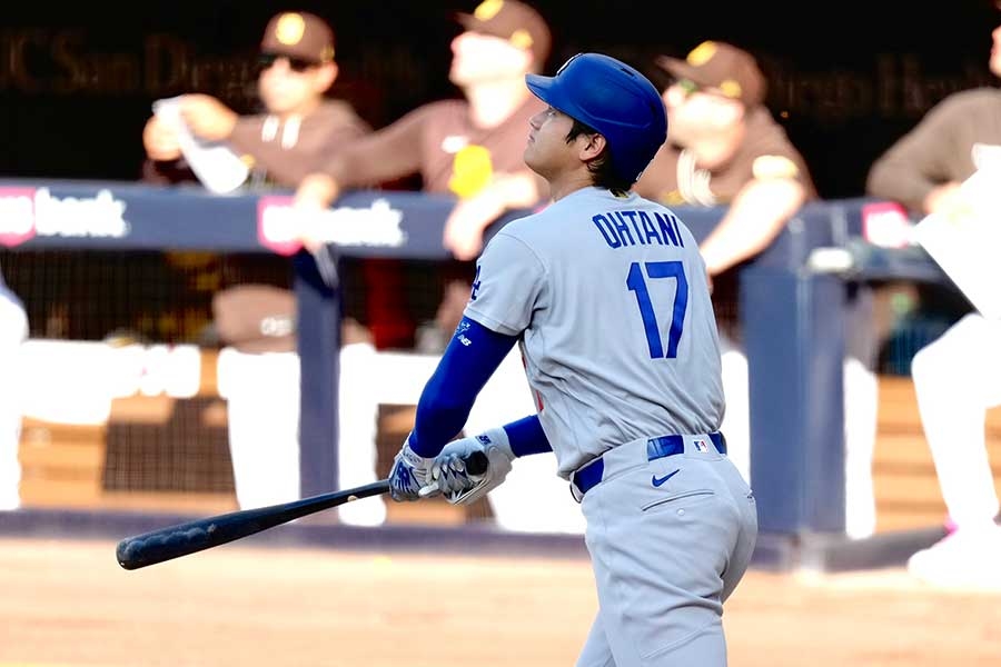 大谷翔平首局首打席轟第8發 16分鐘後登板飆2K引熱議