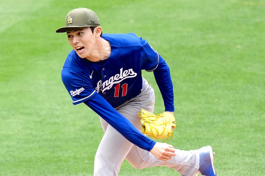 佐佐木朗希7局1失分奪第2勝 好球率75.8%道奇999天最高