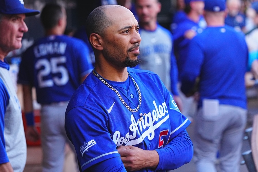 Mookie Betts連4戰熄火 道奇吞5連敗