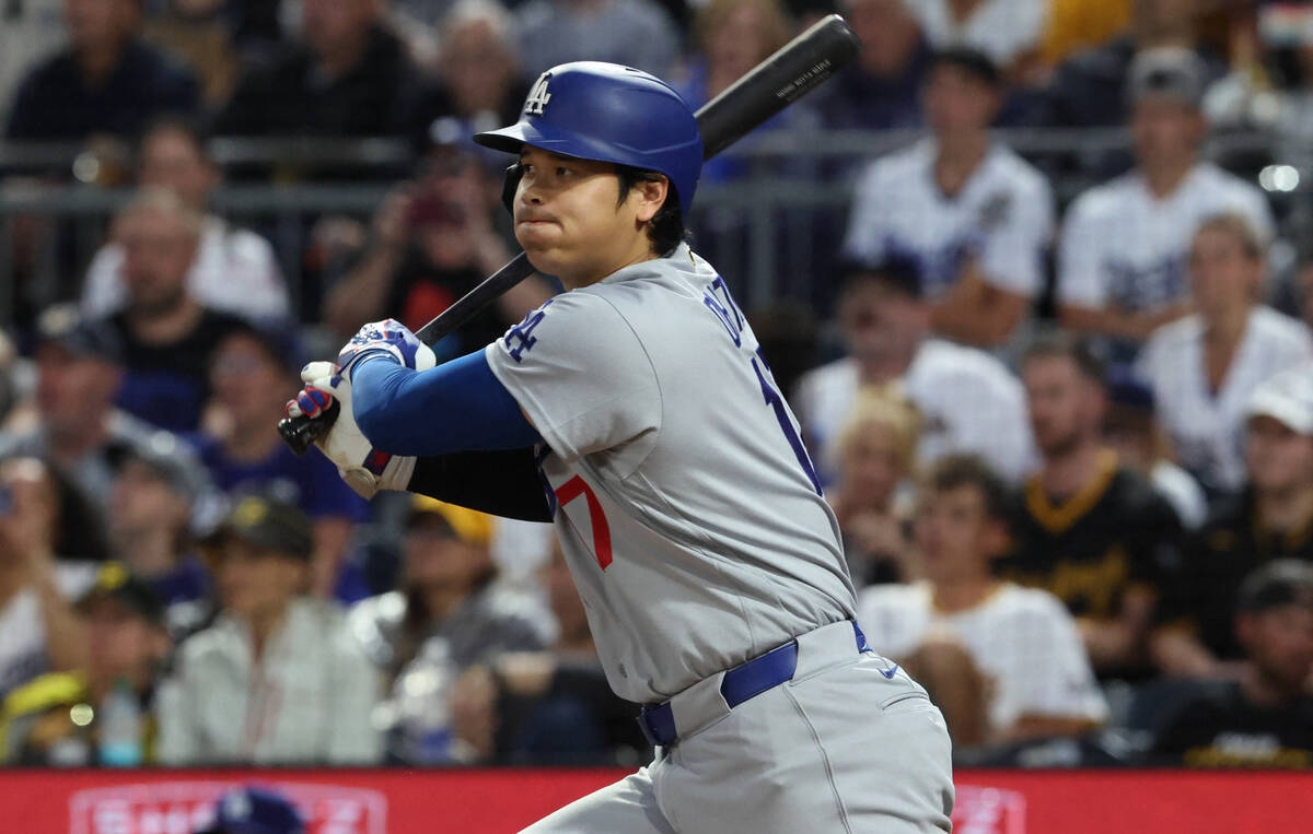 大谷翔平首局敲安連2戰有安打 上壘後再確認右手動作