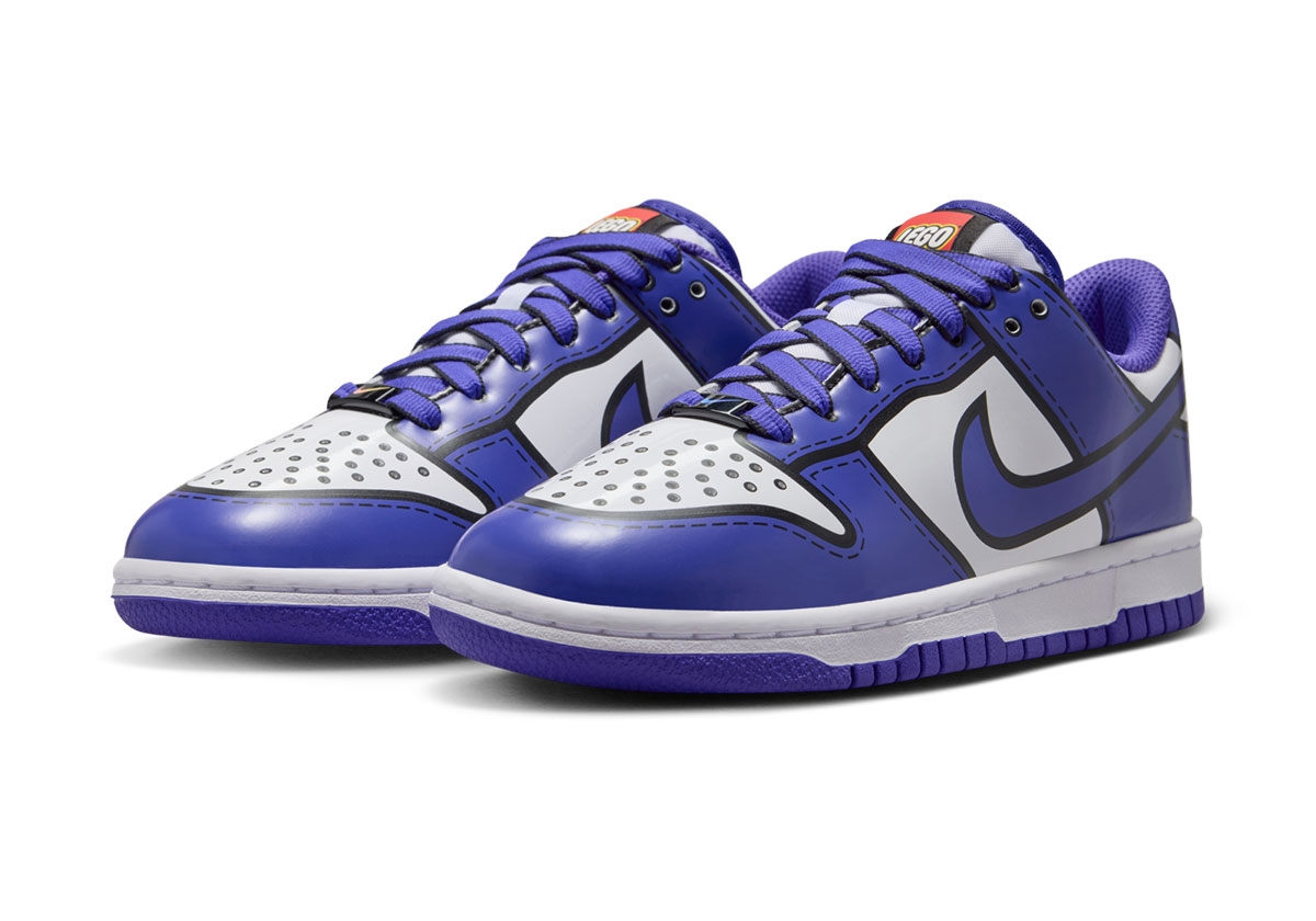 LEGO x Nike Dunk Low「Bright Concord」曝光 6/4 童鞋尺碼登場