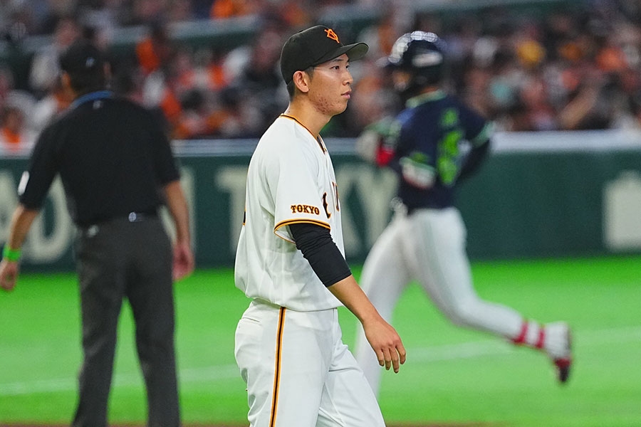 戶鄉翔征球季初登板5局失5分提前退場 巨人球迷憂心「怎麼了」