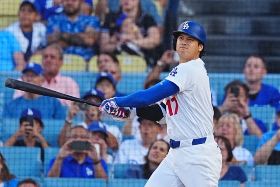 大谷翔平首局300轟 道奇牛棚崩盤3比4遭洛磯逆轉