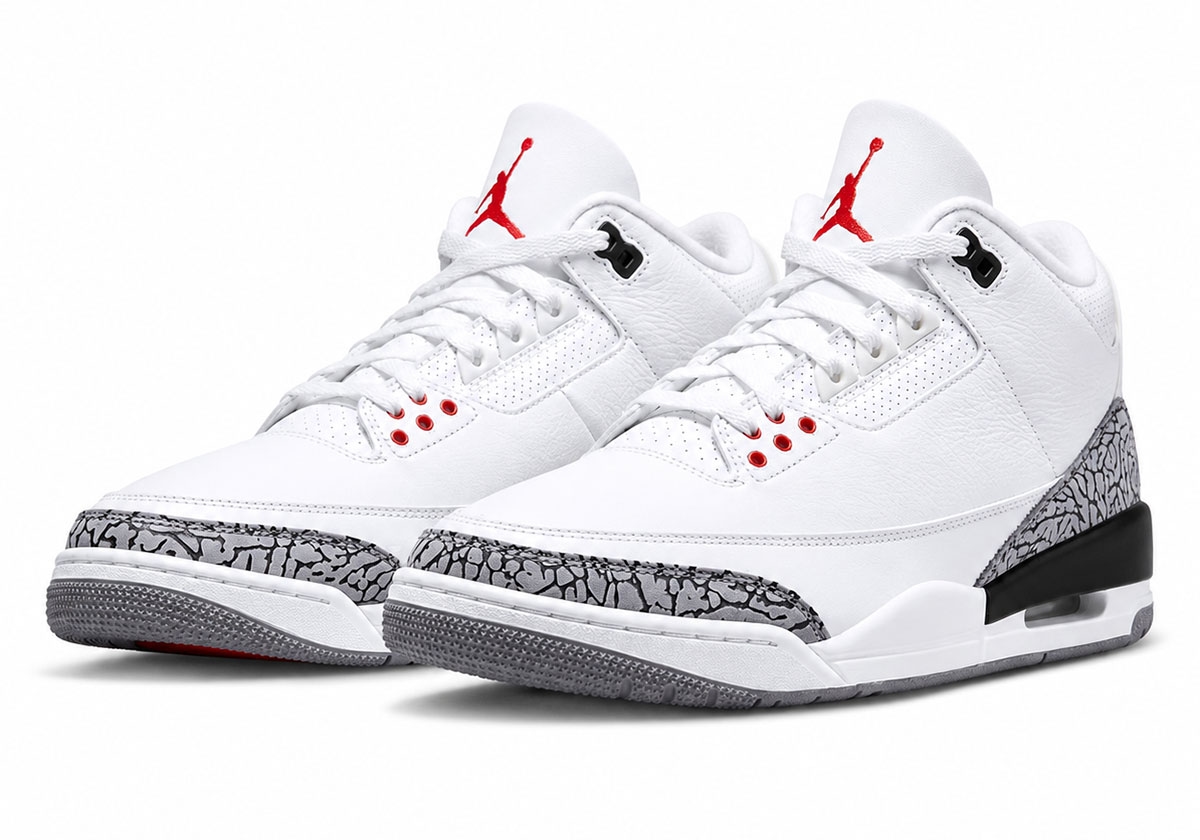 Air Jordan 3「White Cement」2027 有望復刻 回歸更貼近 1988 原版細節