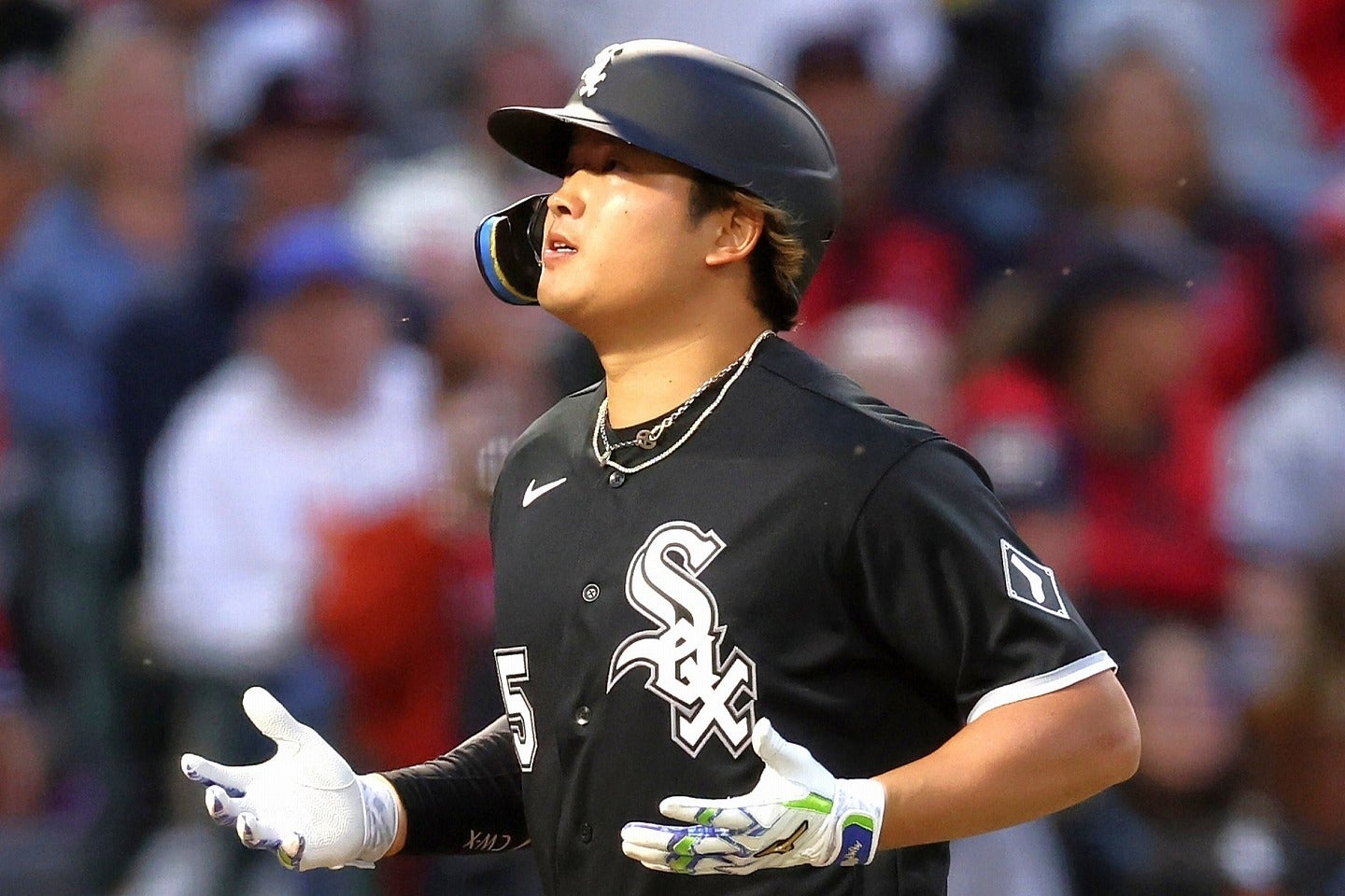 白襪村上宗隆轟98.1英里火球 14轟追平Aaron Judge並列全壘打王