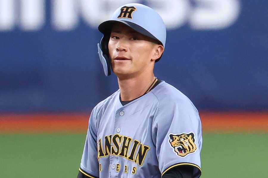 阪神24歲福島圭音驚人速度 一壘起跑單打跑回本壘