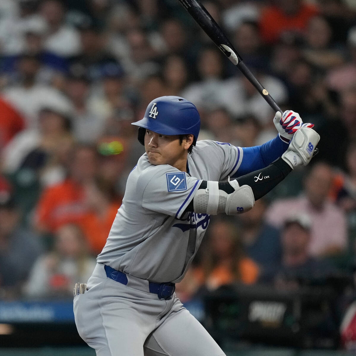 大谷翔平連7戰安打 道奇開賽5球搶3分