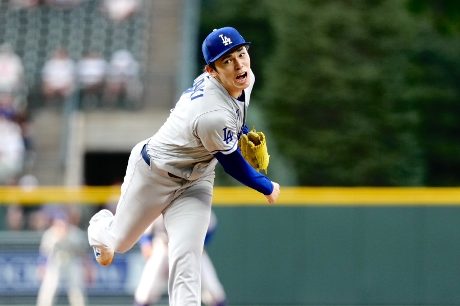 佐佐木朗希5局失2分退場 暫握第6勝資格