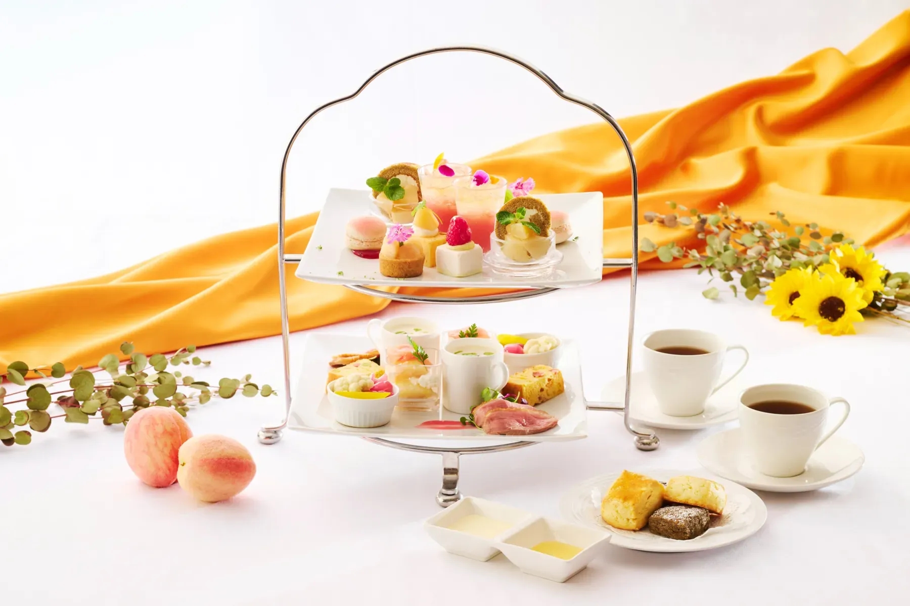 丸之內飯店 Pomme d’Adam 夏季下午茶特集 丸之內蜂蜜與水蜜桃 Tea Time