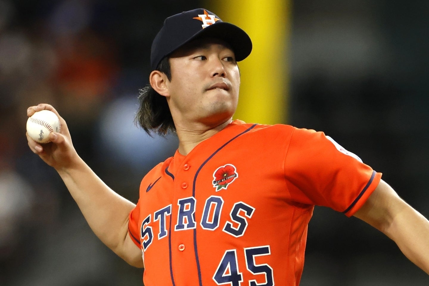 今井達也6局無失分 太空人3投手接力無安打