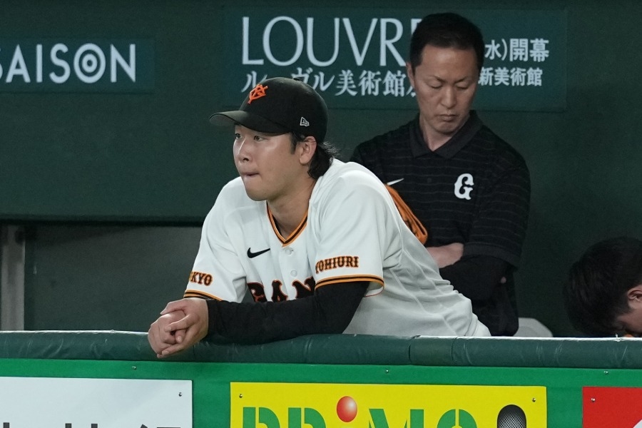 巨人1比9敗阪神讓出龍頭 山崎伊織6失分