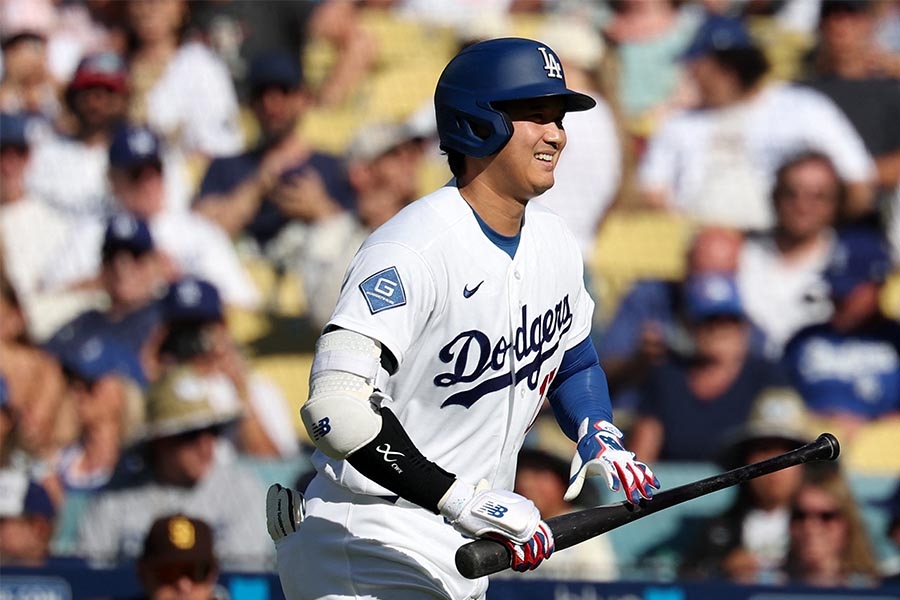 大谷翔平生日戰揮棒脫手驚呼示警 3打數1安打道奇2比5輸教士
