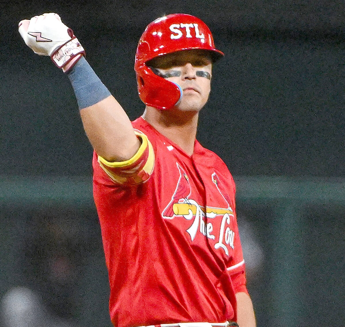 Lars Nootbaar轉隊後首支長打 佐佐木朗希挨二壘打