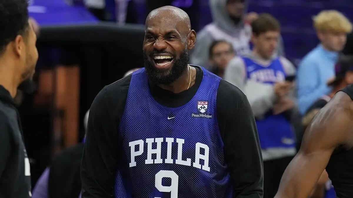 LeBron有望出任76人中鋒 Nurse考慮讓球星扛小球禁區
