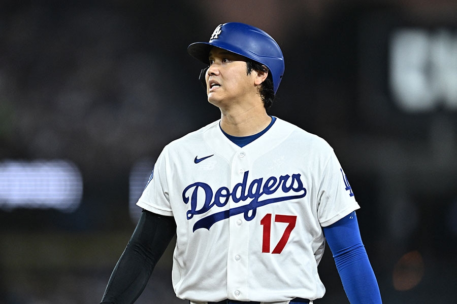 大谷翔平跑壘動作異常 教頭稱看來沒事