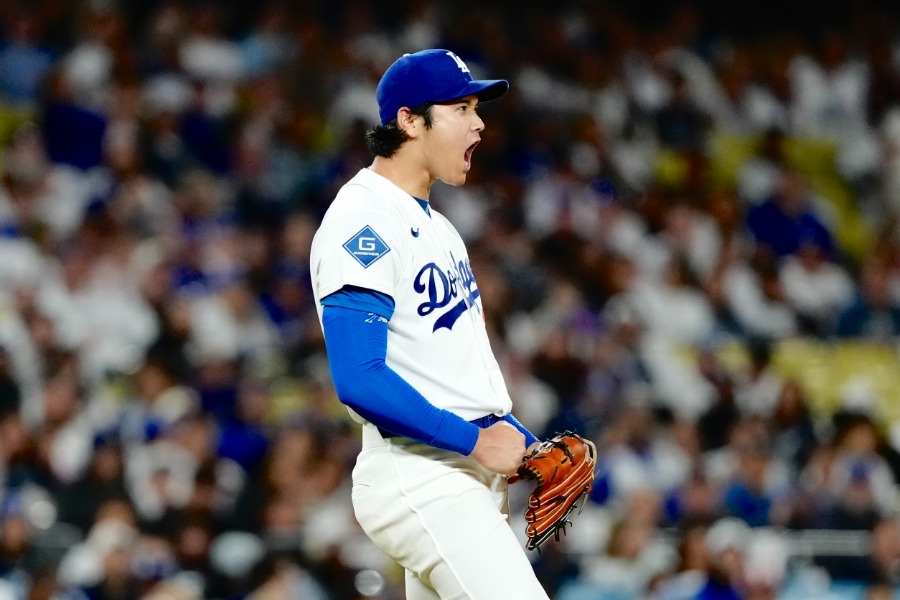 大谷翔平7局8K無失分拿第3勝 道奇4比0完封巨人